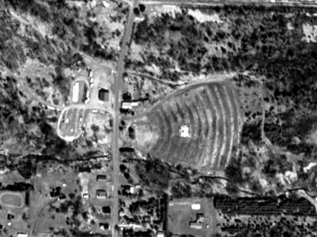 Lakes Drive-In Theatre - Aerial - Photo From Terraserver (newer photo)